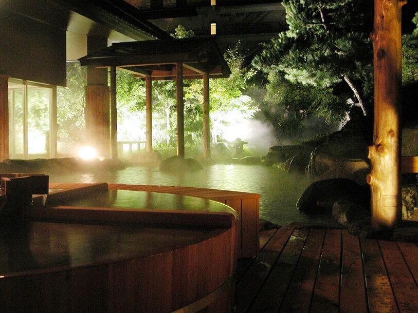 Japanese bath and water procedures to increase potency. 